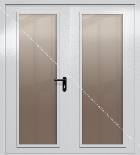 Двупольная дверь eiw-60 с максимальными стеклами (цвет светло-серый RAL 7047) Двупольная дверь eiw-60 с максимальными стеклами (цвет светло-серый RAL 7047)