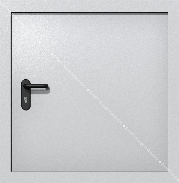 Одностворчатый квадратный люк ei-60 (цвет светло-серый RAL 7047)